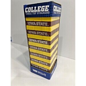 Iowa State College Table Top Stackers, Jenga, Games, Boardgames, Party